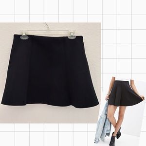 Black Fit & Flare Mini Skirt • Forever 21